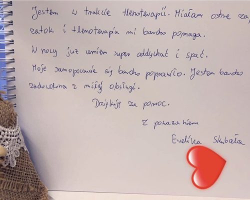 Podziękowania pacjentów9